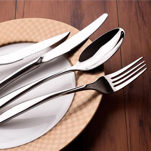 德国不锈钢牛排刀叉西餐餐具刀叉勺三件套刀叉两件套装西餐刀叉