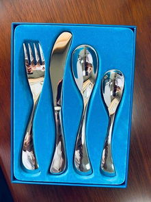 304不锈钢创意儿童餐具 咖啡幼儿园小勺子 西餐刀叉勺 圆形刀头