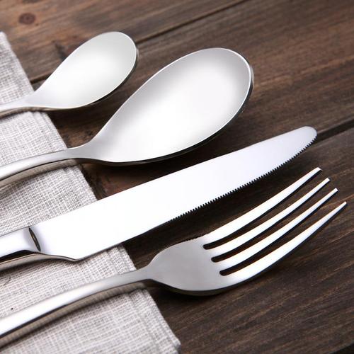不锈钢刀叉勺西餐餐具套装西餐刀叉牛排刀叉西餐刀叉勺四件套全套