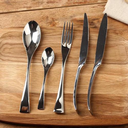 典雅系列 高档西餐餐具西式刀叉勺三件套装 欧式不锈钢牛排刀叉